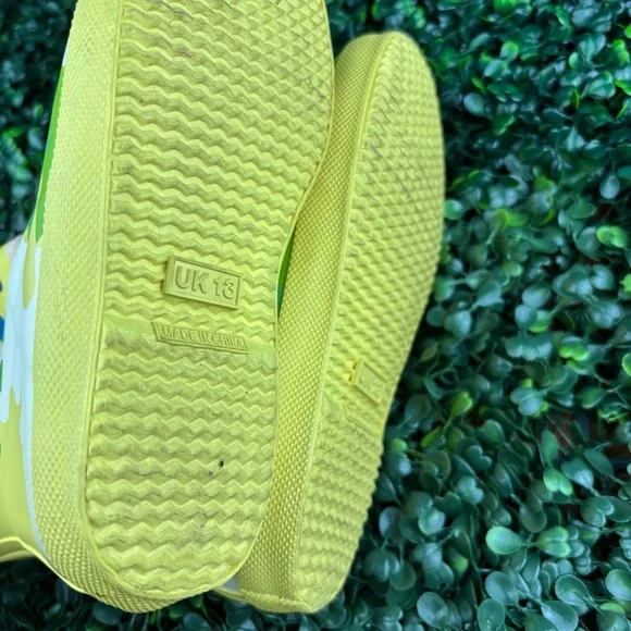 HUNTER X PEPPA PIG CLASSIC MUDDY PUDDLES WELLINGTON BOOTS SIZE 1 kids - Picture 7 of 9